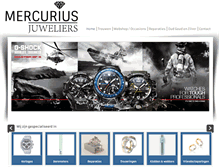 Tablet Screenshot of mercuriusjuweliers.nl